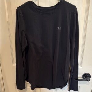 Under Armour Heat Gear Jet Black Performance Top